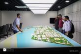 Fuvahmulah City Mayor, Ismail Rafeeq visited Hulhumalé for a tour to see the key projects that are being built and see if there are possible areas of synergy.