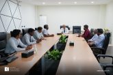 Fuvahmulah City Mayor, Ismail Rafeeq visited Hulhumalé for a tour to see the key projects that are being built and see if there are possible areas of synergy.