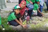 Little children of Kalaafaanu School giving their love to nature on occasion of Children’s Day 2022.