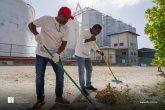 Thilafushi clean up event in Partnership with WAMCO, MTCC and Villa Group Maldives