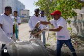 Thilafushi clean up event in Partnership with WAMCO, MTCC and Villa Group Maldives