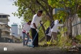 Thilafushi clean up event in Partnership with WAMCO, MTCC and Villa Group Maldives