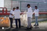 Thilafushi clean up event in Partnership with WAMCO, MTCC and Villa Group Maldives