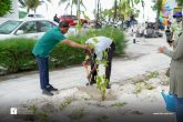 Little children of Kalaafaanu School giving their love to nature on occasion of Children’s Day 2022.