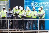 Foundation laying ceremony for the new MTDC office complex