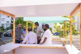 Managing Director Fazul Rasheed visit to Hiyaa Kiosk site